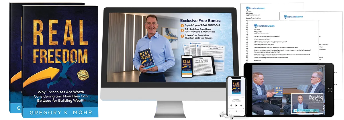 Real Freedom by Gregory K. Mohr shown with related digital materials
